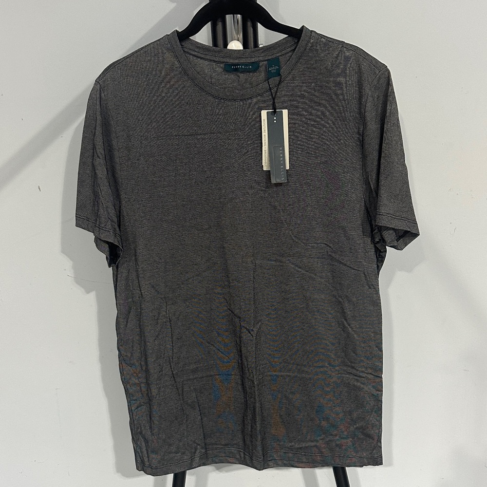 Perry Ellis Charcoal Short Sleeve Tee